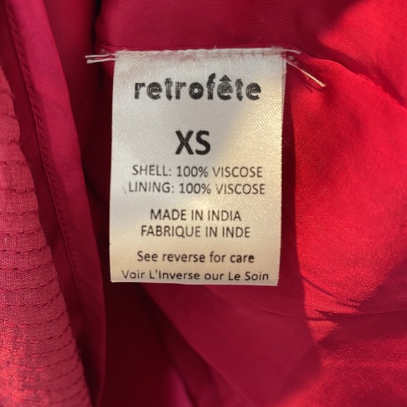 Retrofete Ella dress sequin XS in Hot Pink - Picture 7 of 10